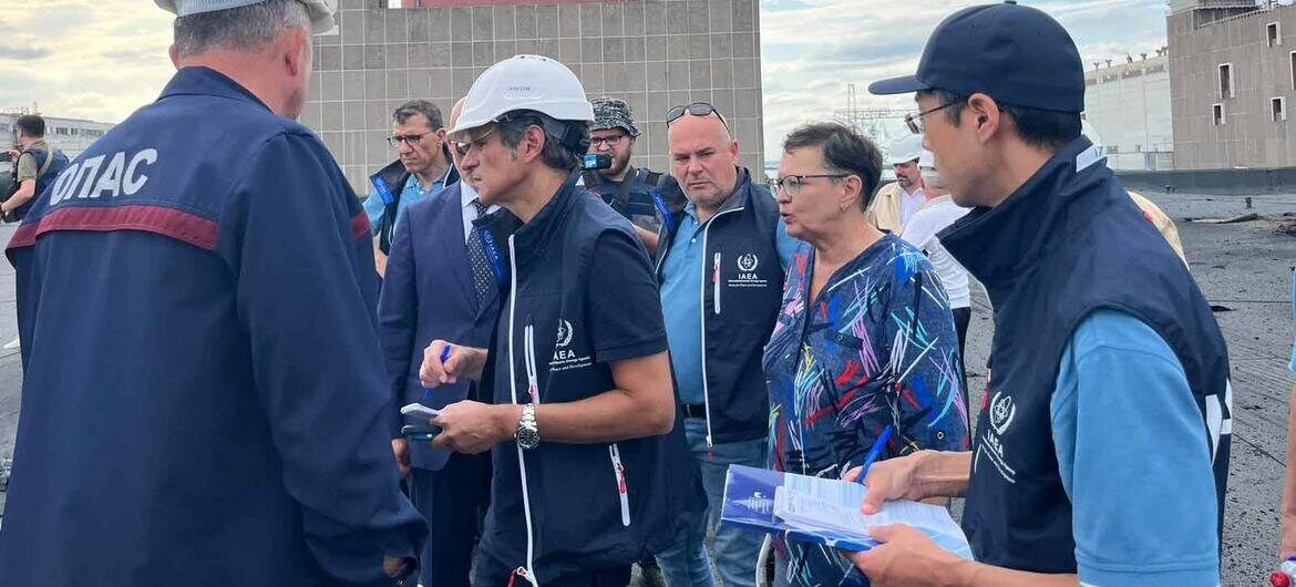 Рафаэль Мариано Гросси на ЗАЭС